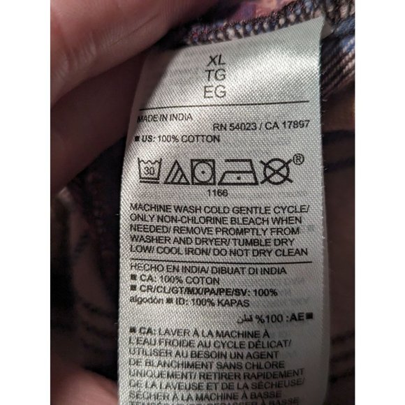 Old Navy 100% Cotton Flannel Plaid The Boyfriend Shirt Classic & Soft sz XL - Picture 7 of 8